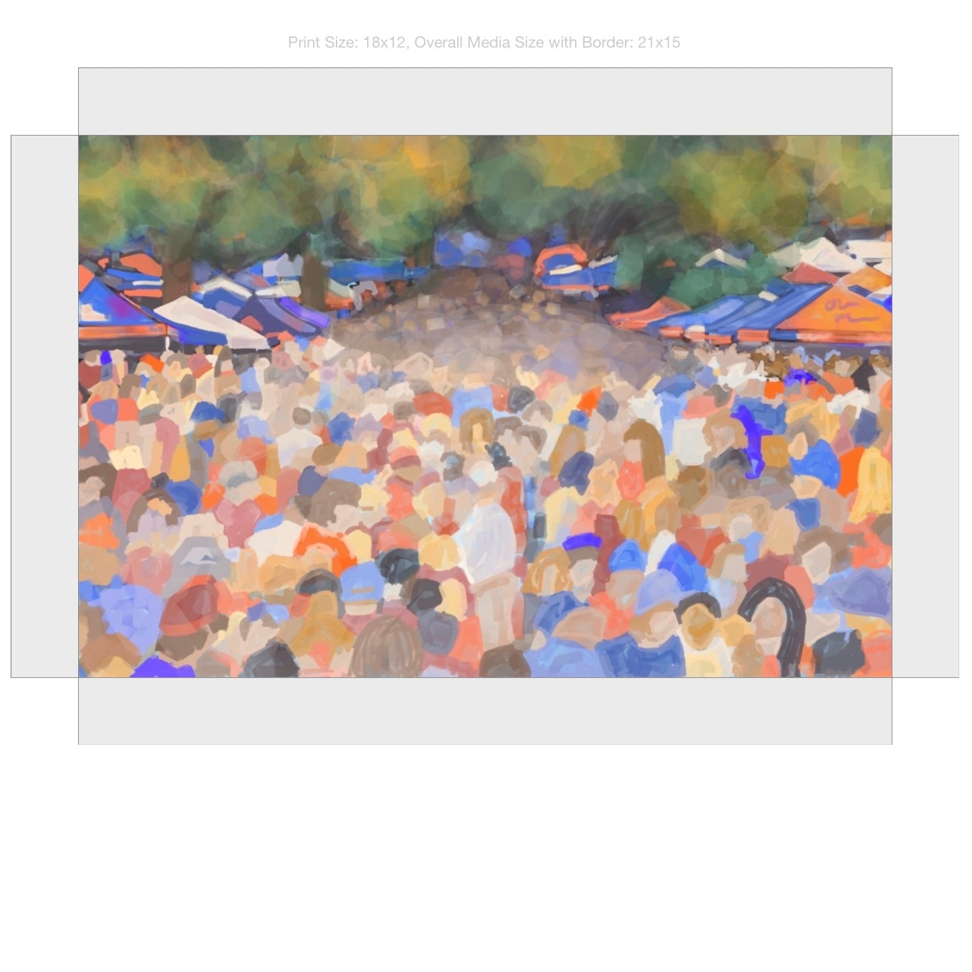 The Grove on Gallery Wrapped Canvas