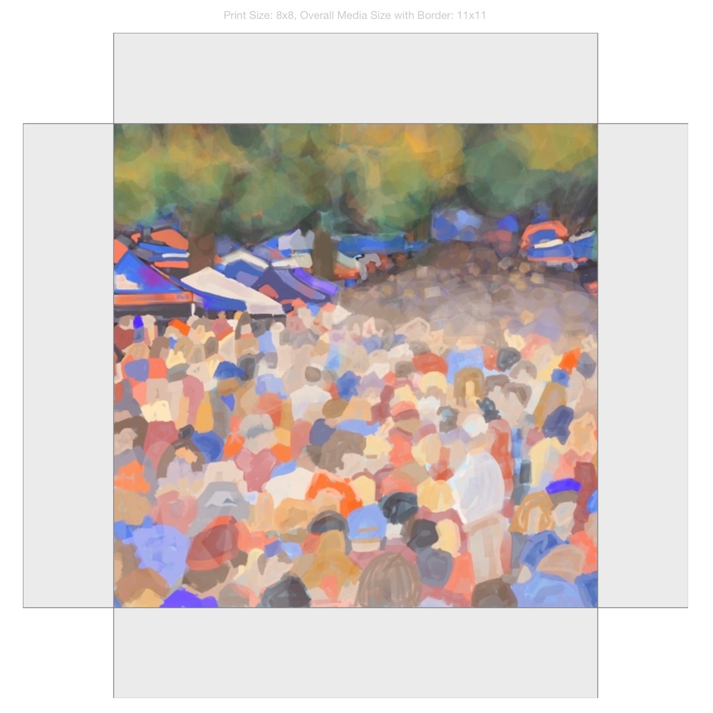 The Grove on Gallery Wrapped Canvas