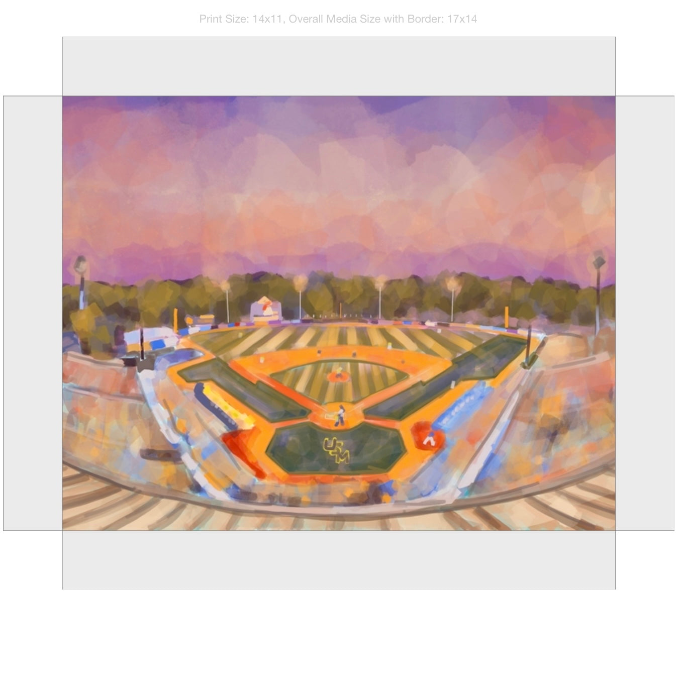 The Pete Giclee on Gallery Wrapped Canvas