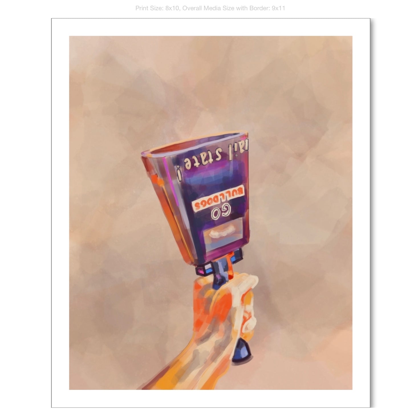 More Cowbell Giclee on Premium Heavyweight Paper