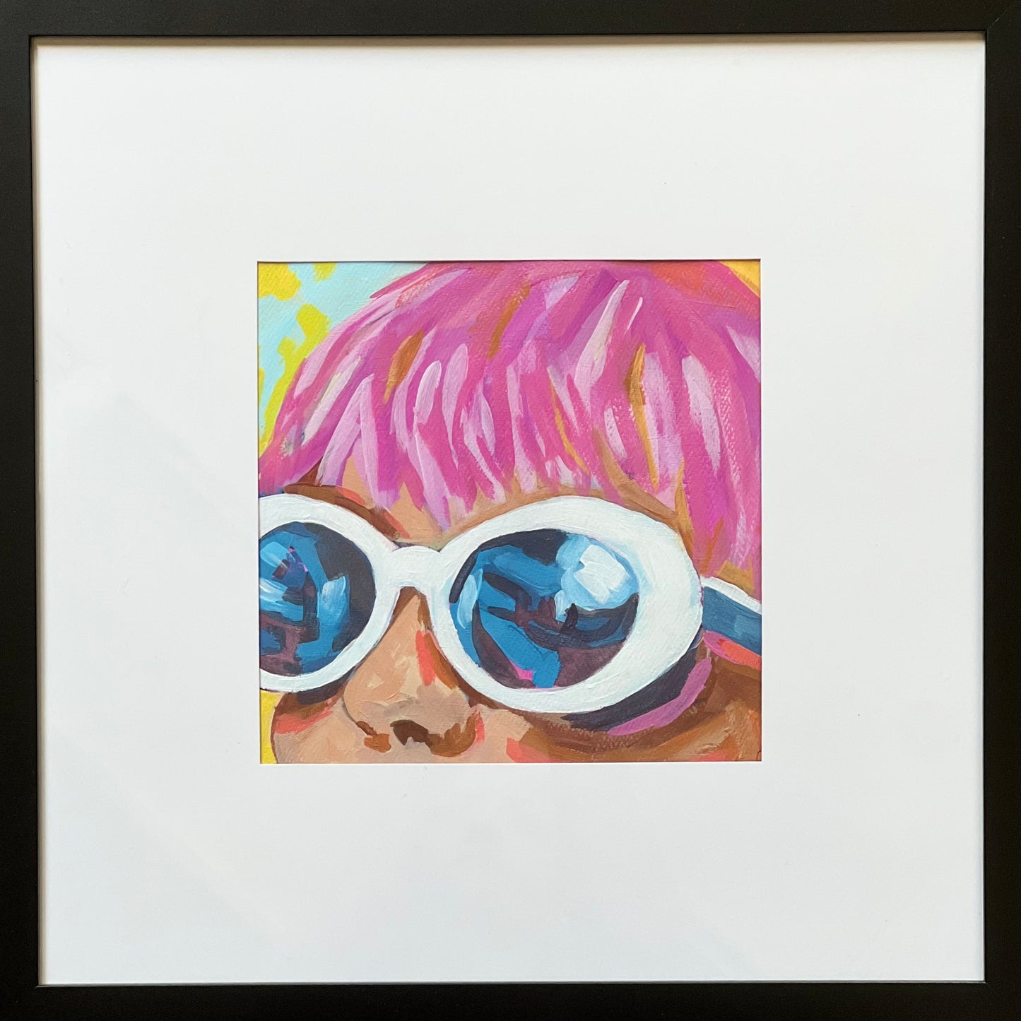 Framed Sunglasses Girl