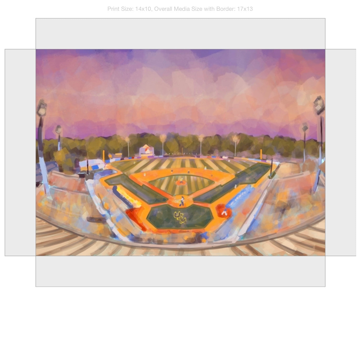 The Pete Giclee on Gallery Wrapped Canvas