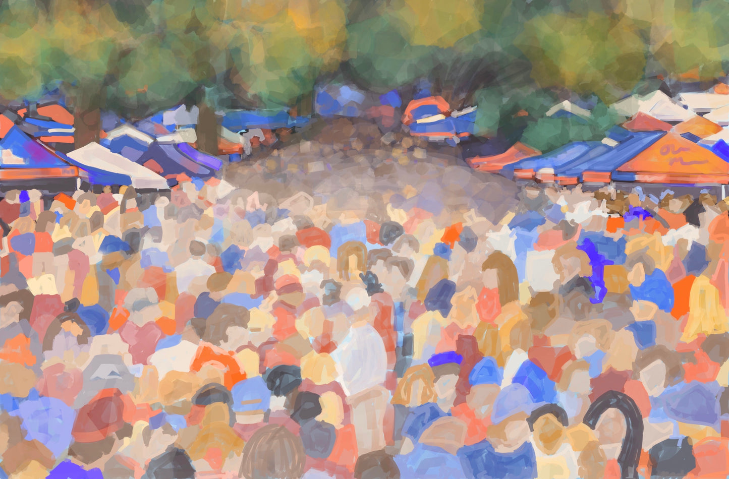 The Grove Giclee on Premium Heavyweight Paper
