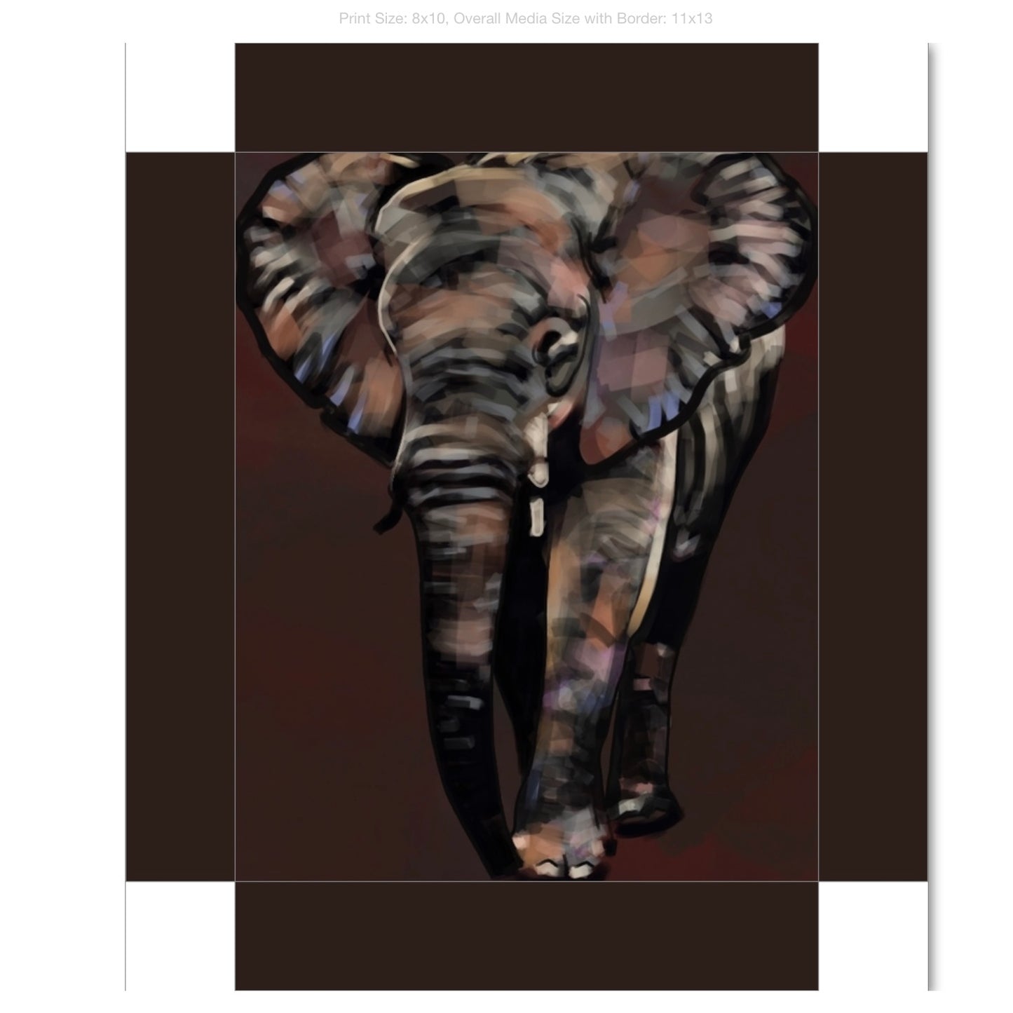 Roll Tide on Gallery Wrapped Canvas (dark)