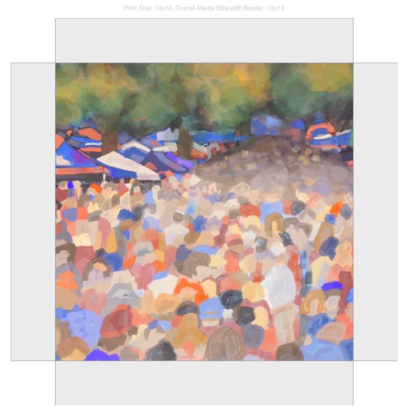 The Grove on Gallery Wrapped Canvas