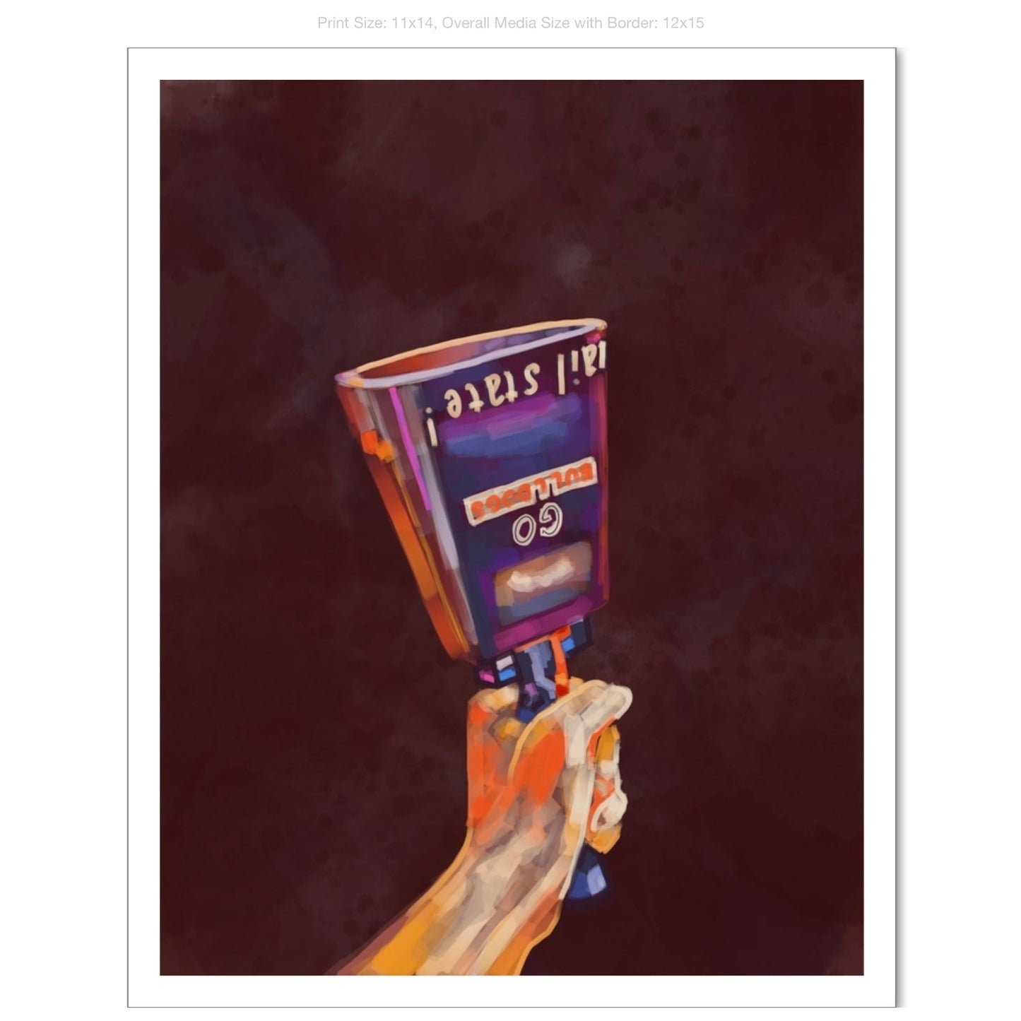 More Cowbell Giclee on Premium Heavyweight Paper