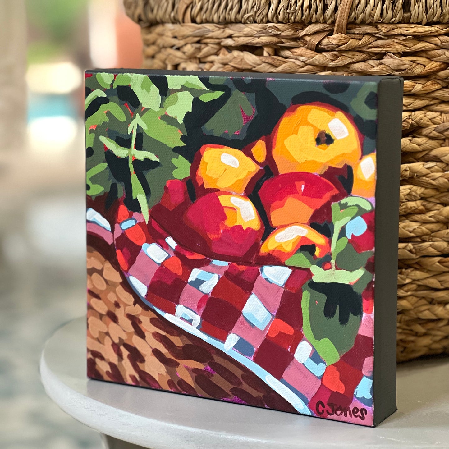 8” x 8” Apple Basket