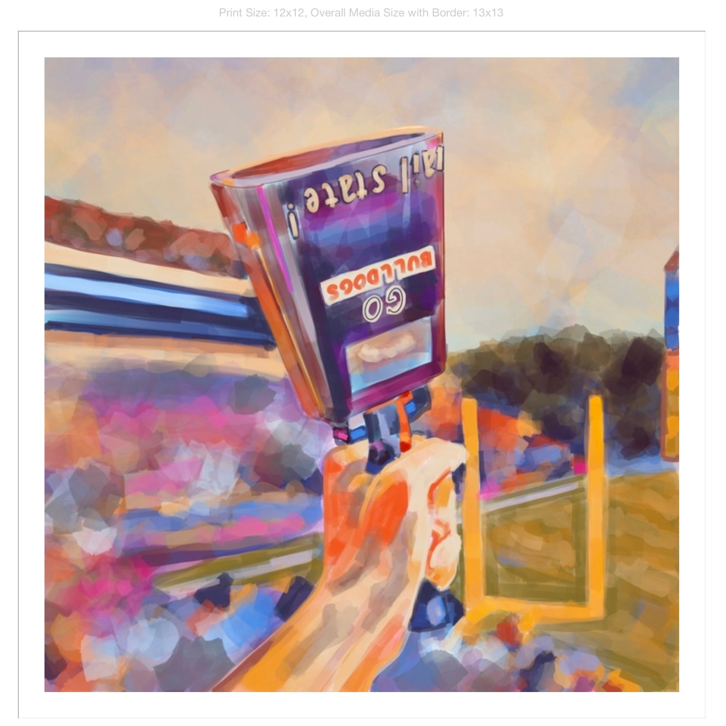 More Cowbell Giclee on Premium Heavyweight Paper