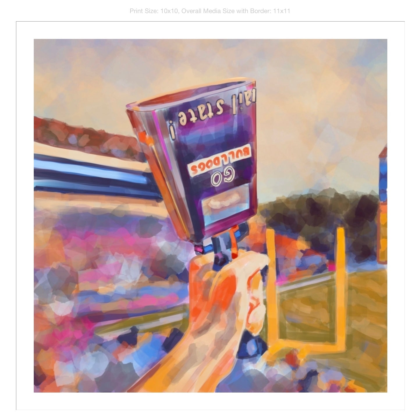 More Cowbell Giclee on Premium Heavyweight Paper