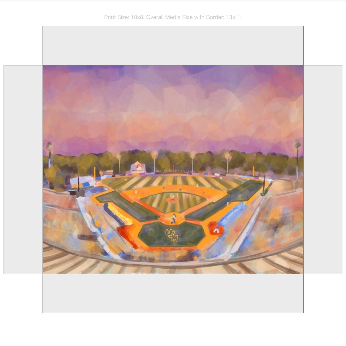 The Pete Giclee on Gallery Wrapped Canvas