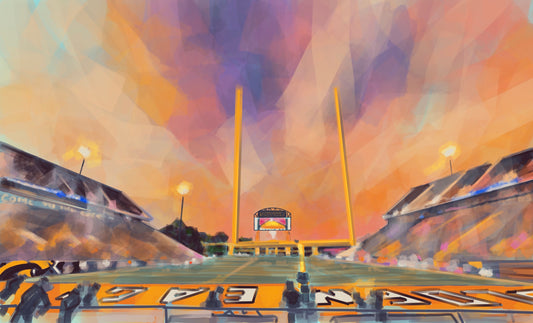 The Rock on Gallery Wrapped Canvas