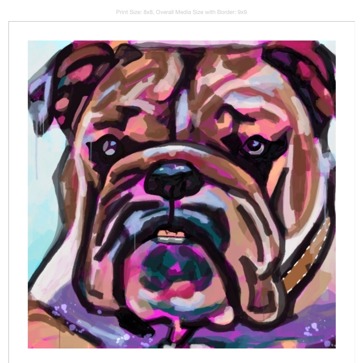 Bully Giclee on Premium Heavyweight Paper