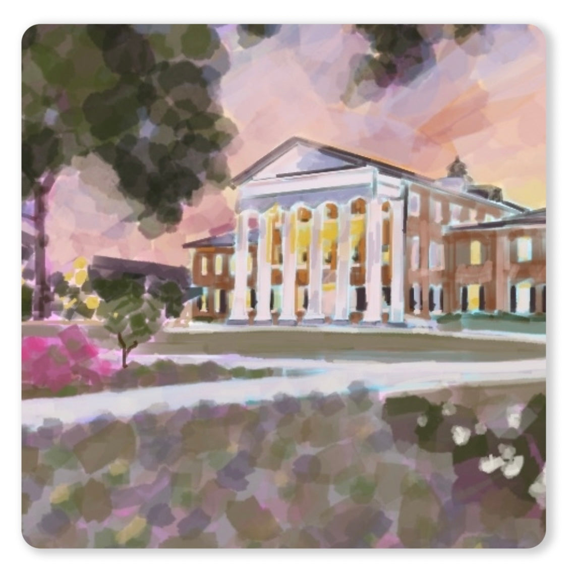 Ole Miss Campus Coasters