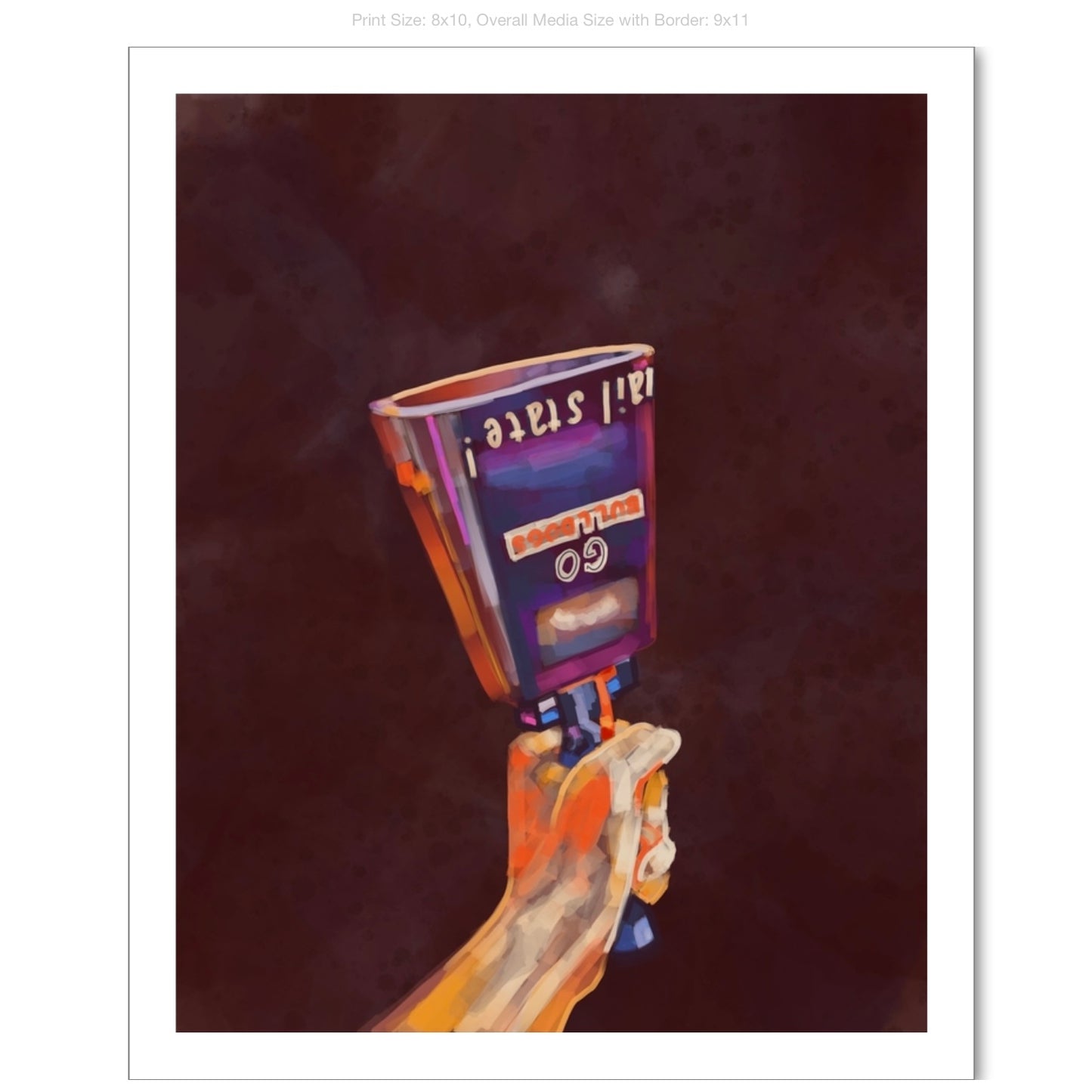 More Cowbell Giclee on Premium Heavyweight Paper