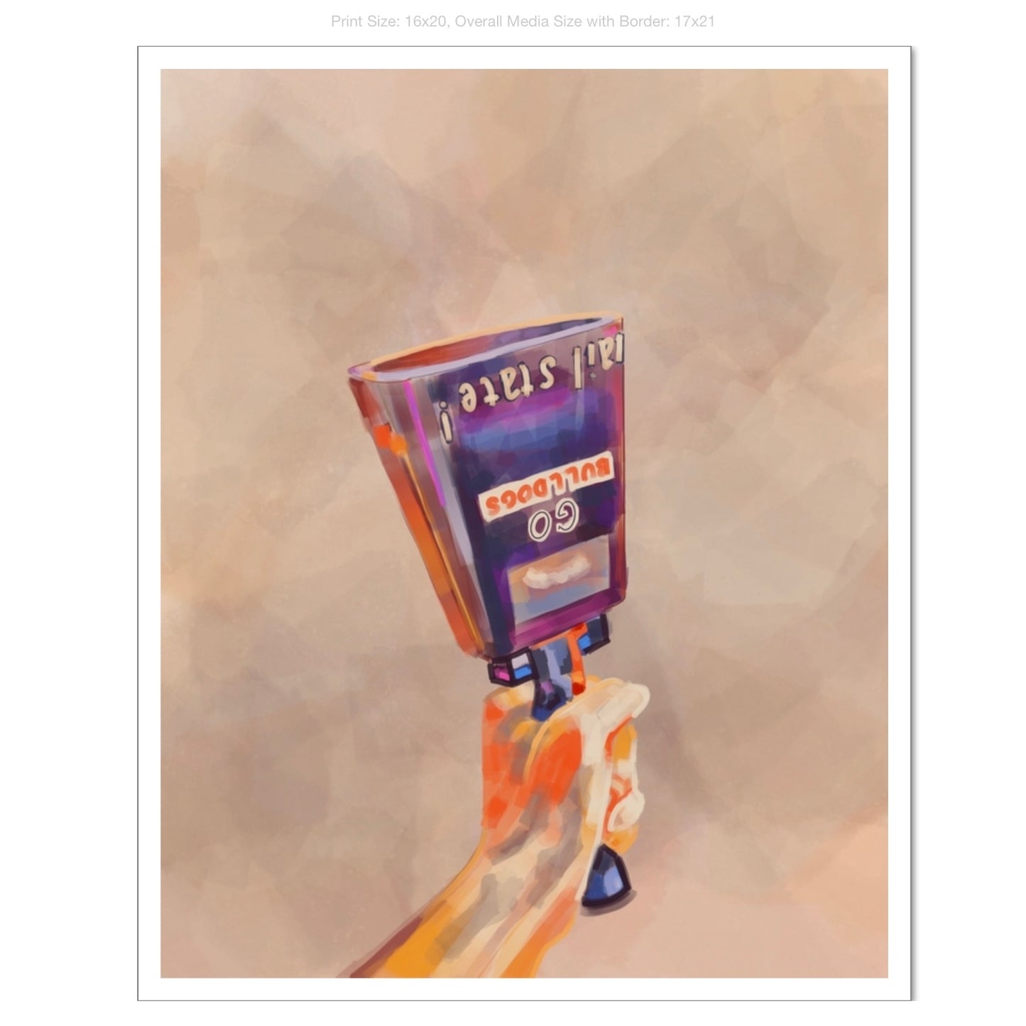 More Cowbell Giclee on Premium Heavyweight Paper