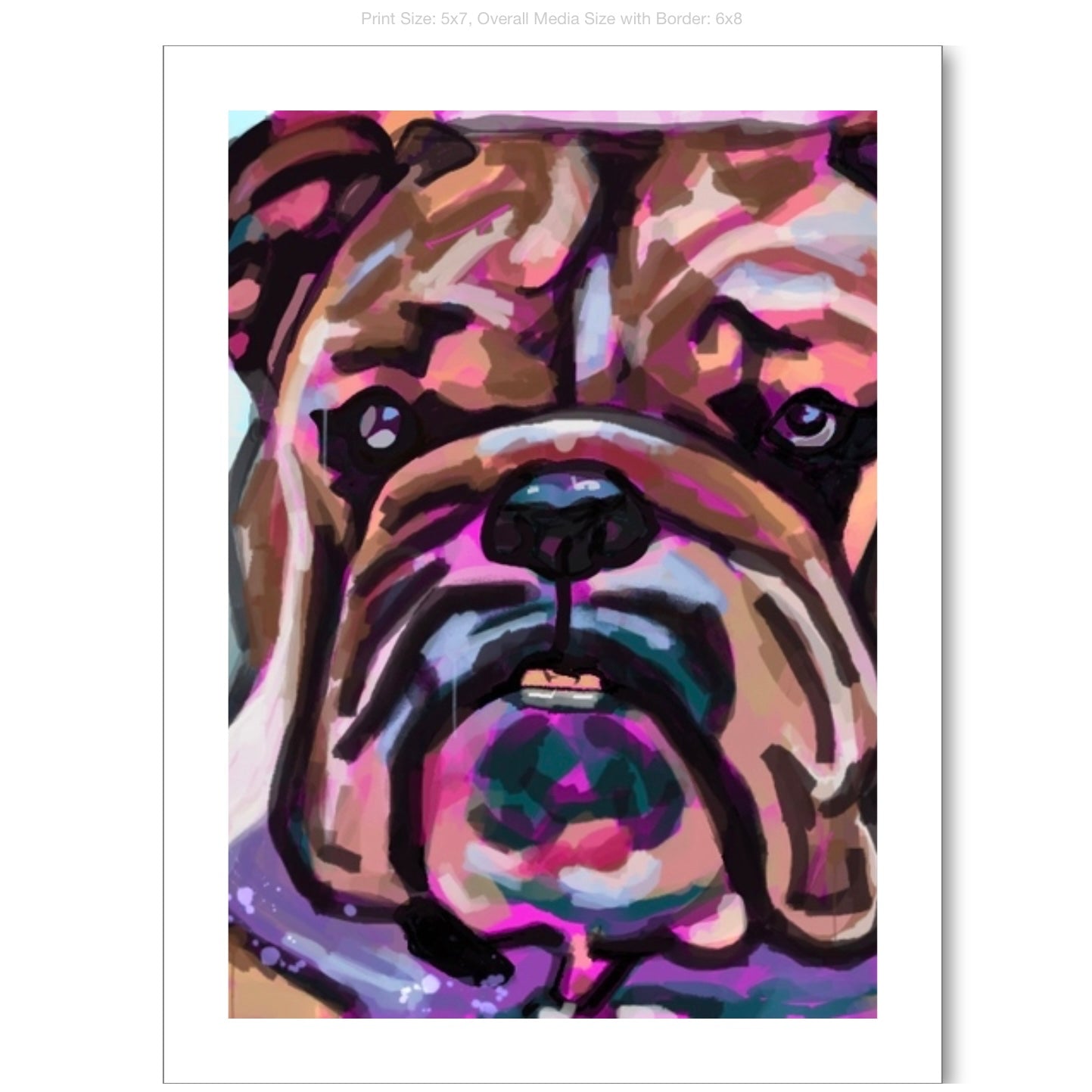 Bully Giclee on Premium Heavyweight Paper
