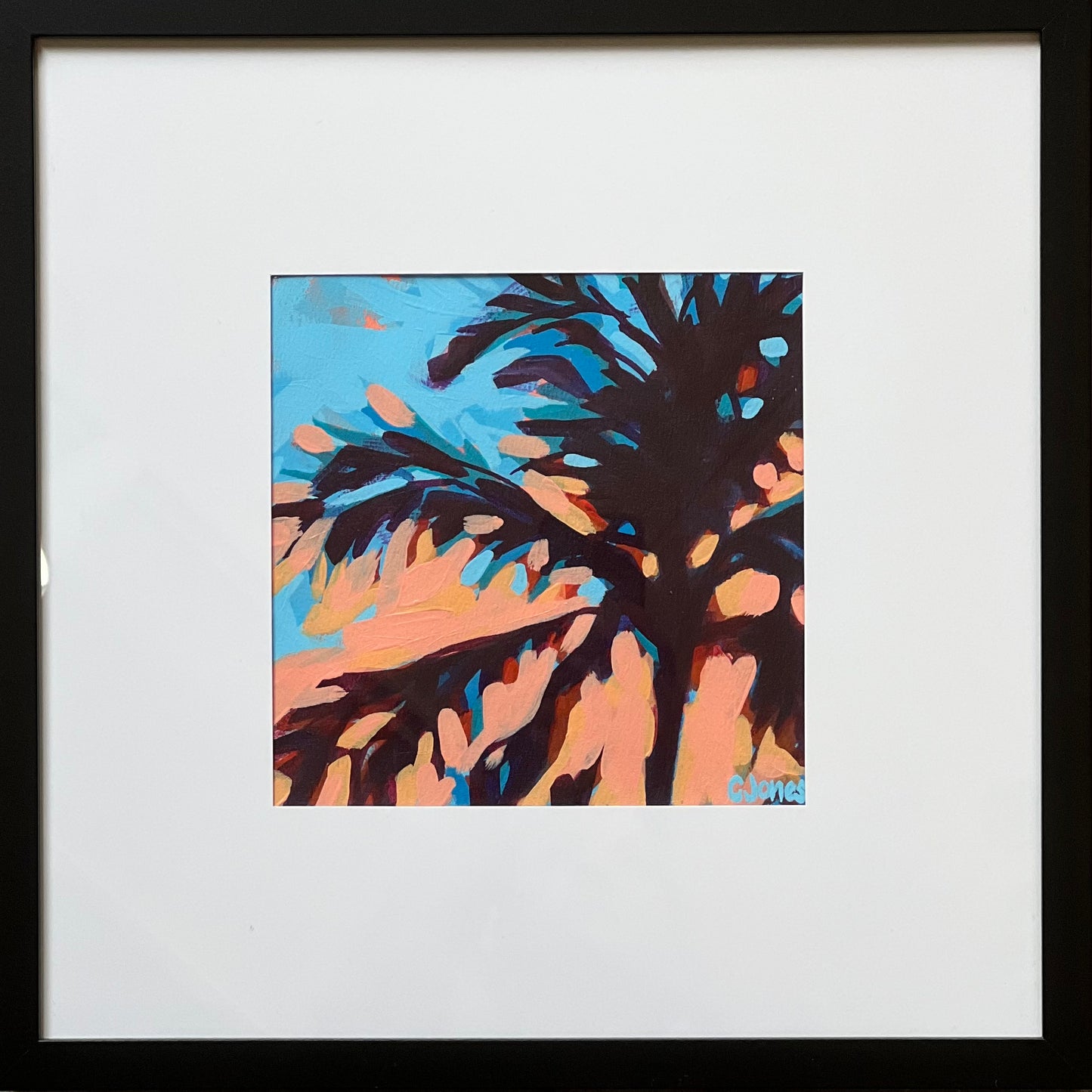 Framed Tropic Sky