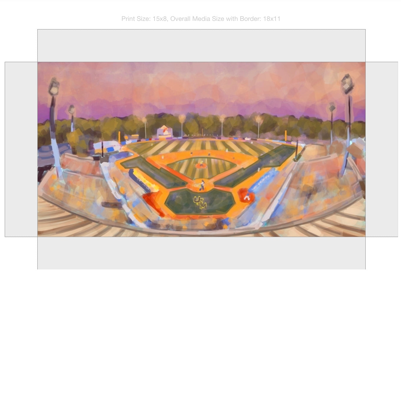 The Pete Giclee on Gallery Wrapped Canvas