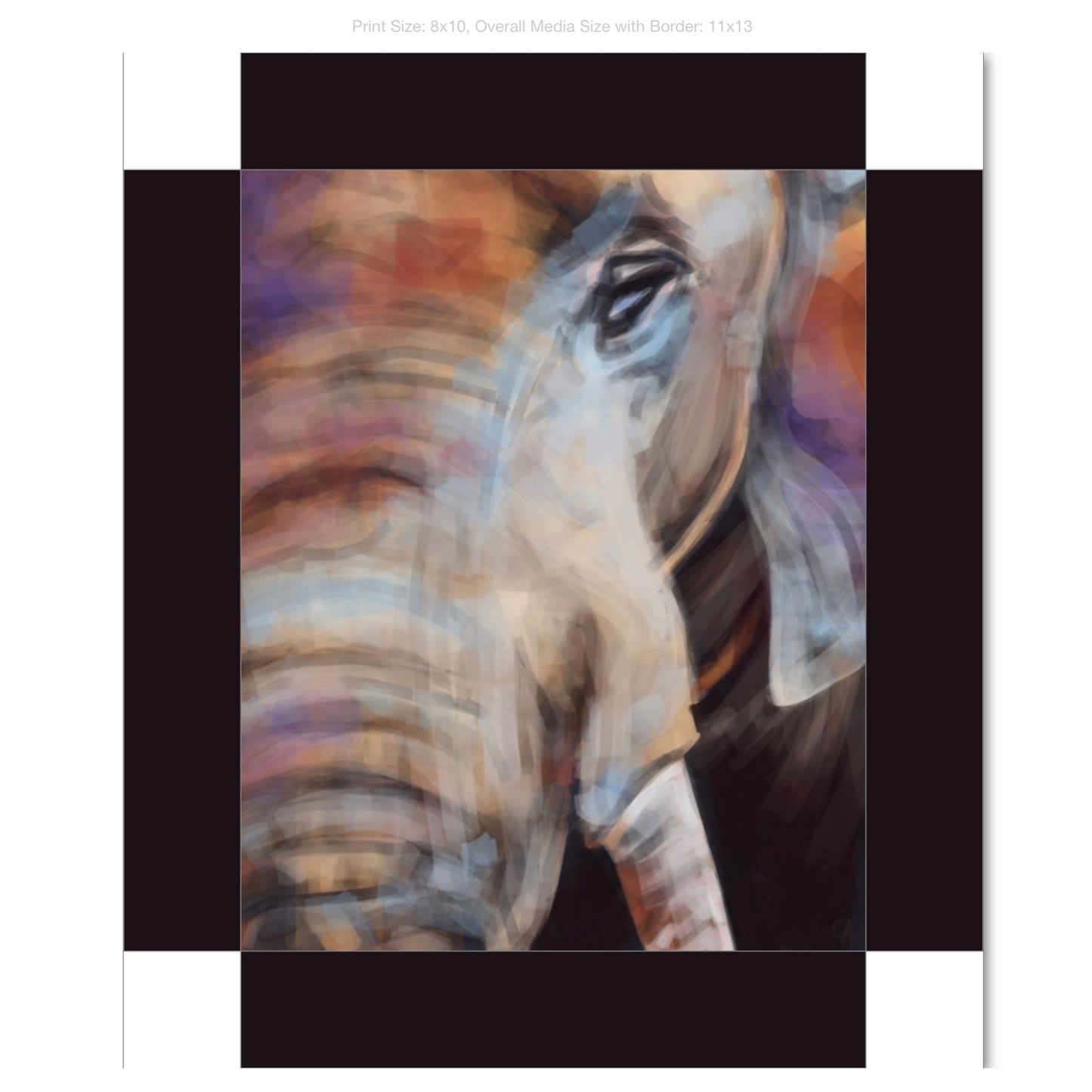 Big Al on Gallery Wrapped Canvas