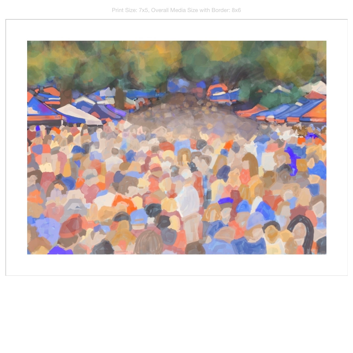 The Grove Giclee on Premium Heavyweight Paper