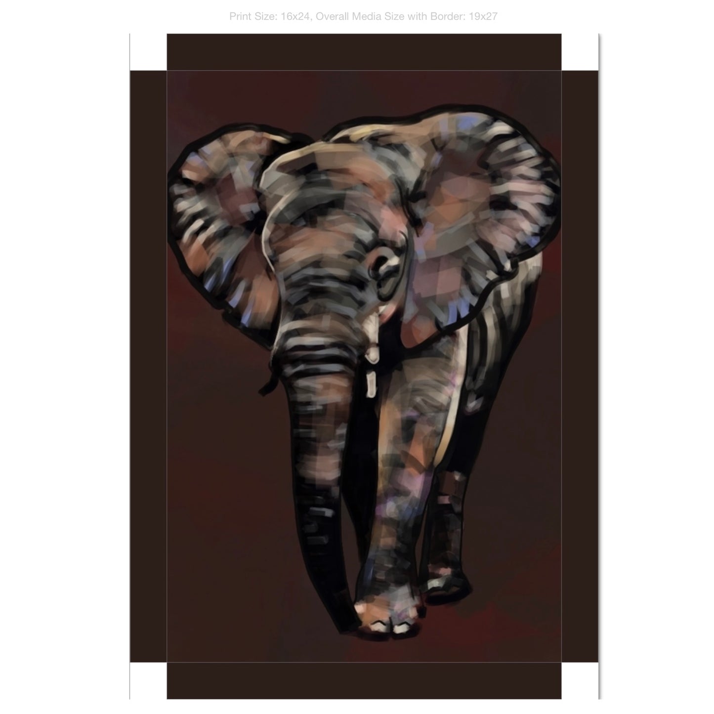 Roll Tide on Gallery Wrapped Canvas (dark)