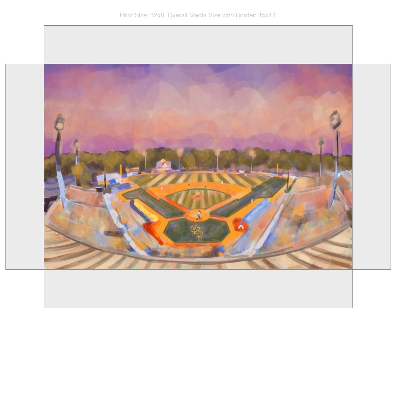 The Pete Giclee on Gallery Wrapped Canvas