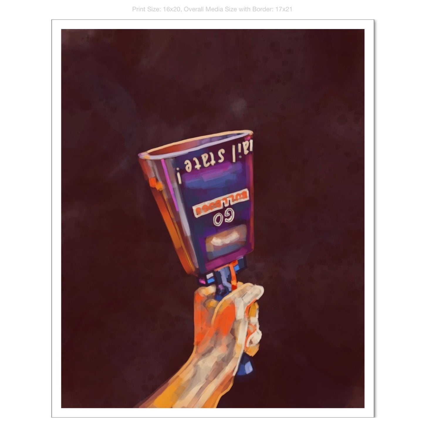 More Cowbell Giclee on Premium Heavyweight Paper