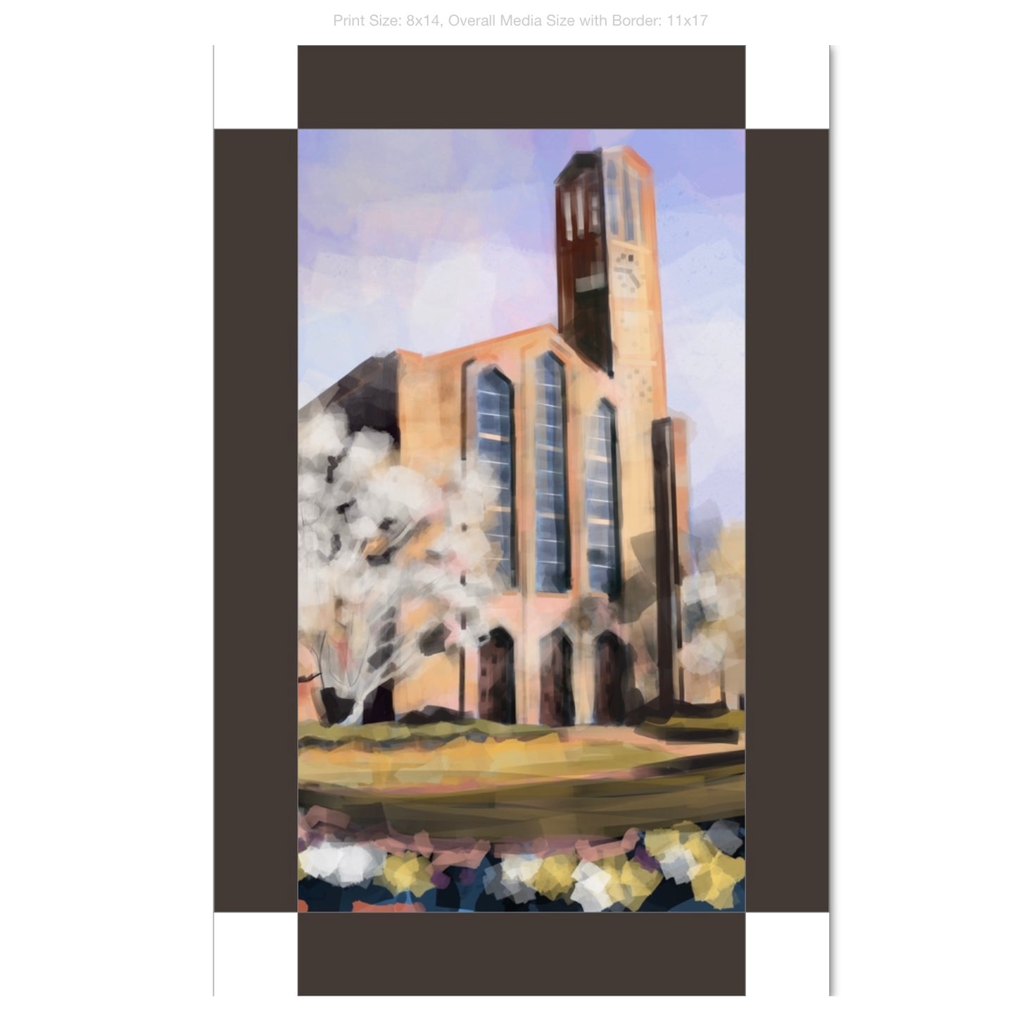 Chapel of Memories on Gallery Wrapped Canvas