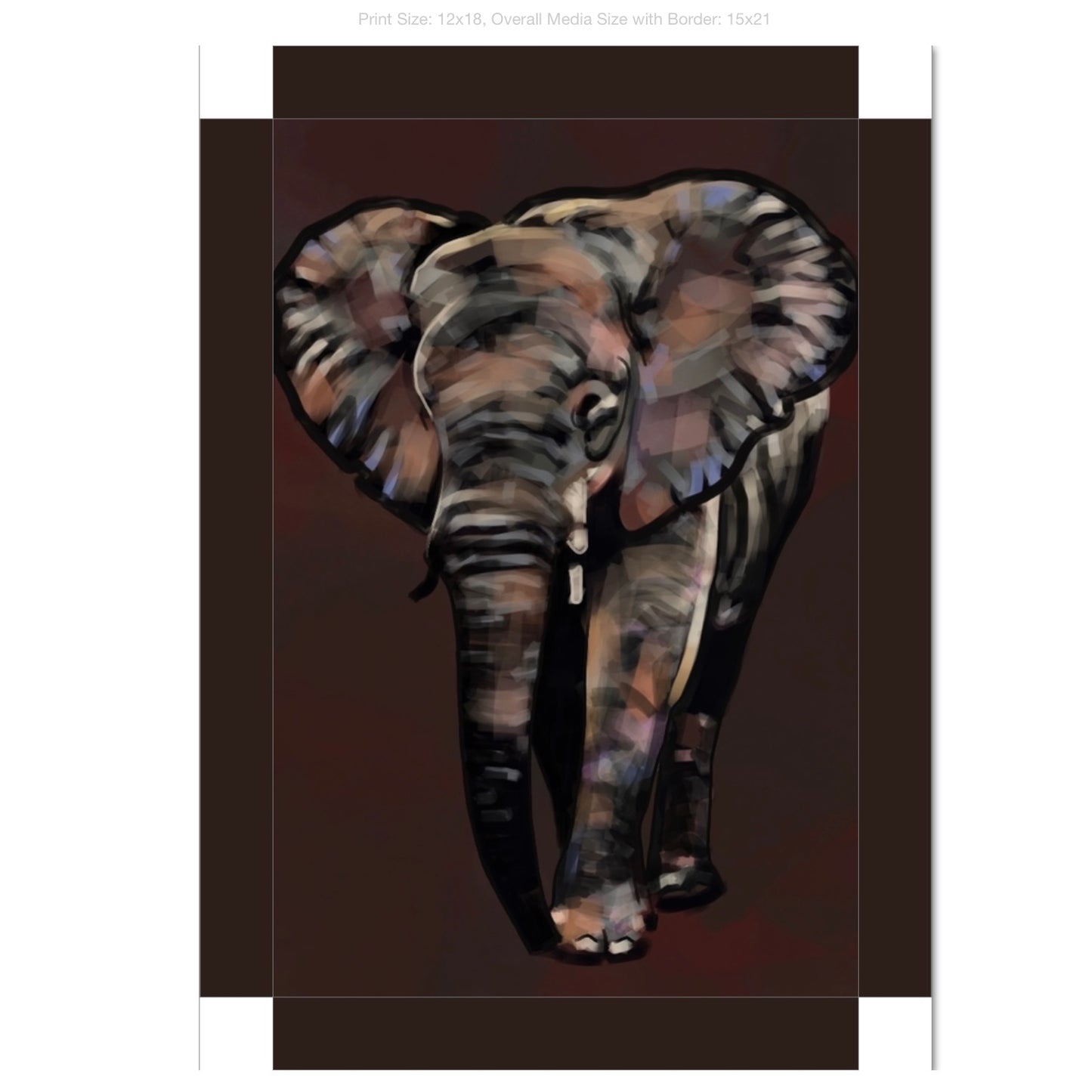 Roll Tide on Gallery Wrapped Canvas (dark)