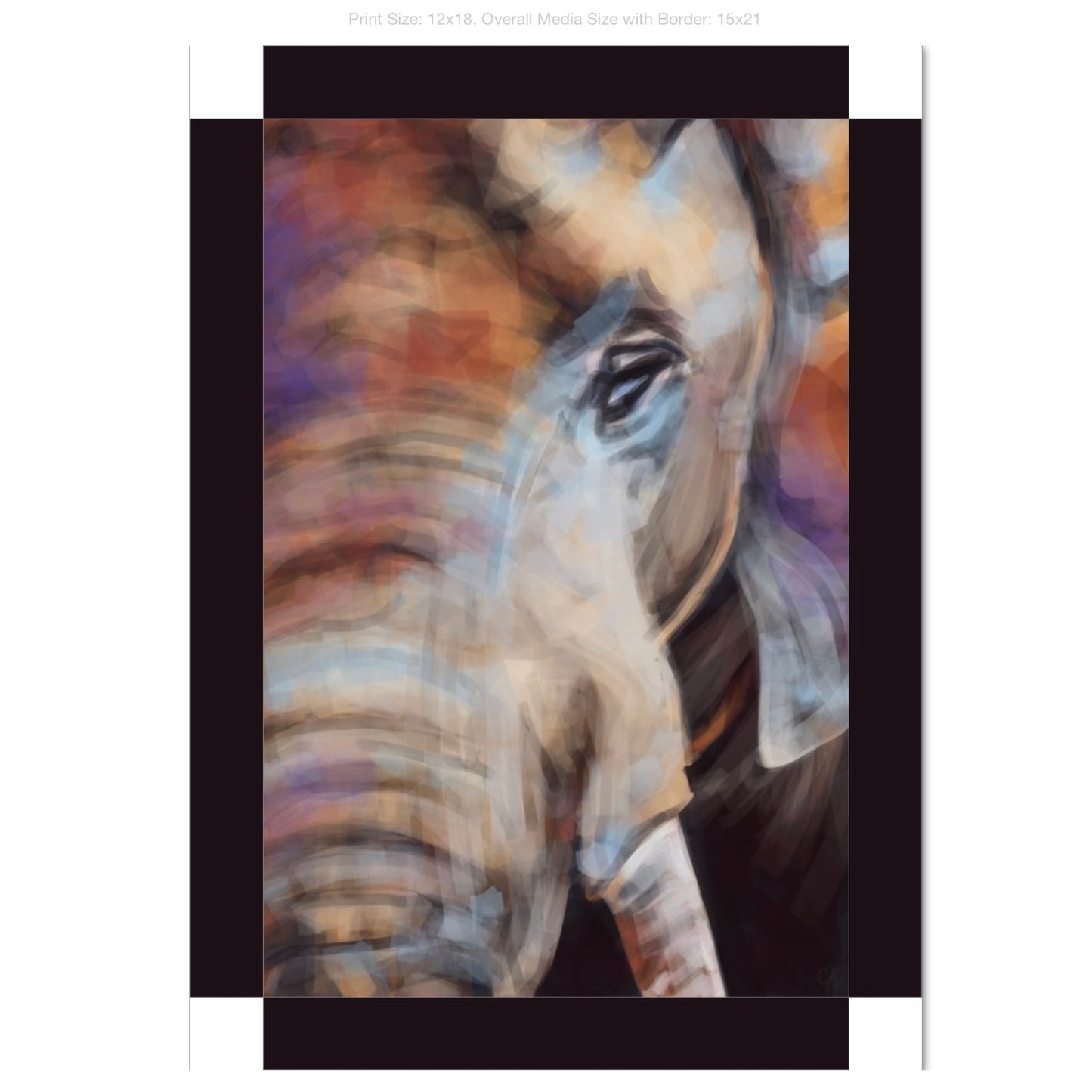 Big Al on Gallery Wrapped Canvas