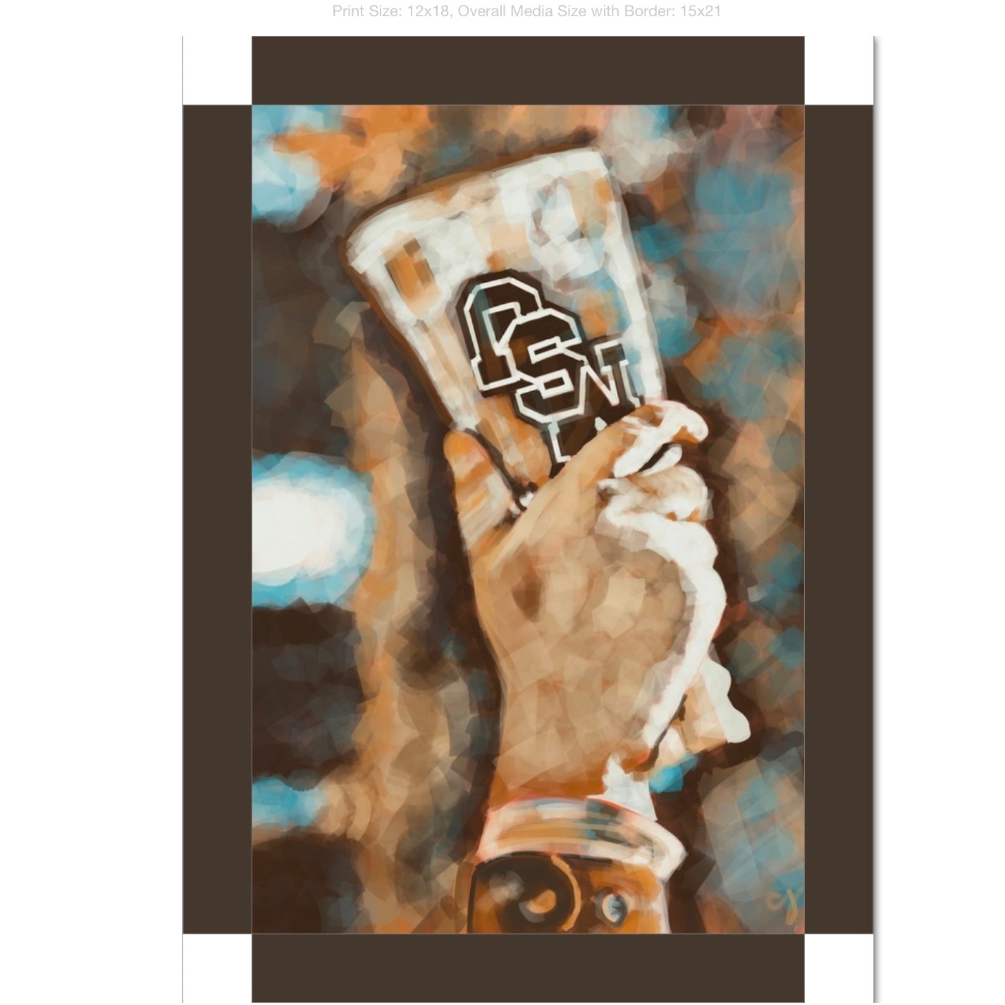 Ring the Bell on Gallery Wrapped Canvas