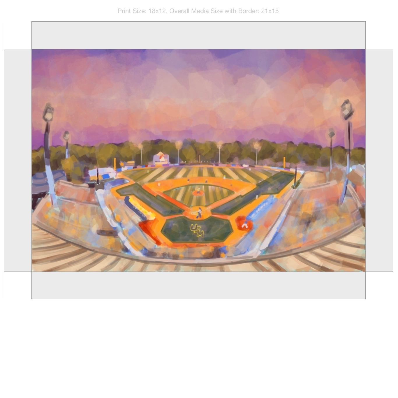 The Pete Giclee on Gallery Wrapped Canvas