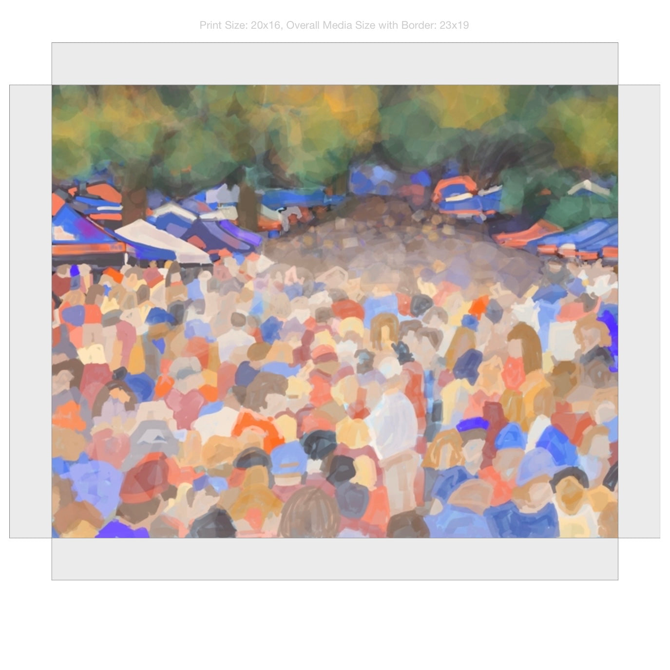 The Grove on Gallery Wrapped Canvas