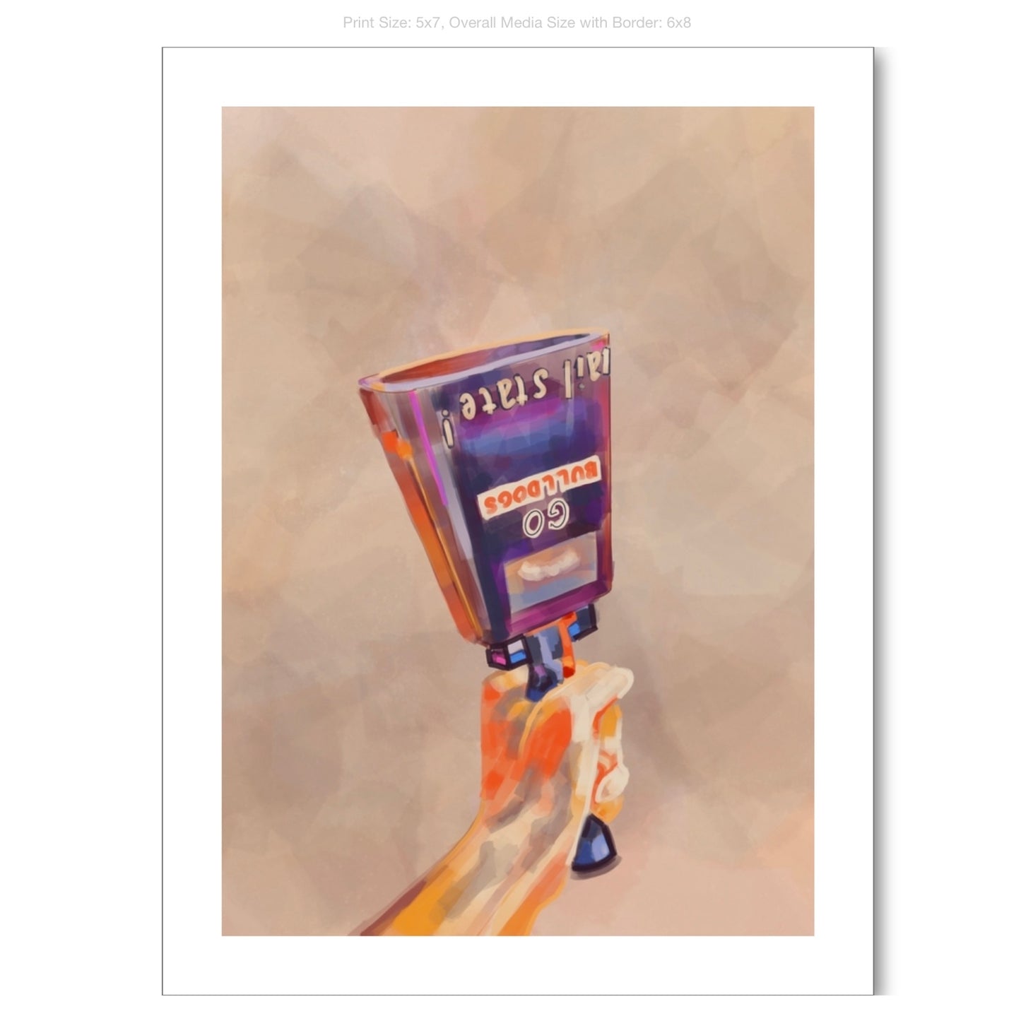 More Cowbell Giclee on Premium Heavyweight Paper