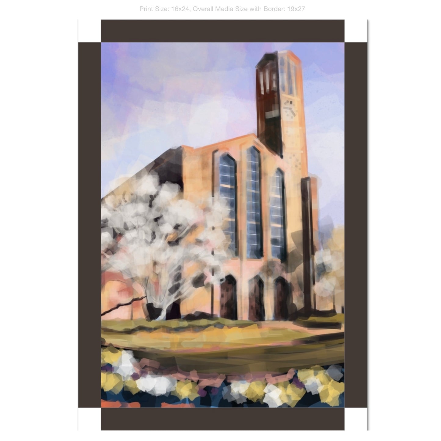 Chapel of Memories on Gallery Wrapped Canvas
