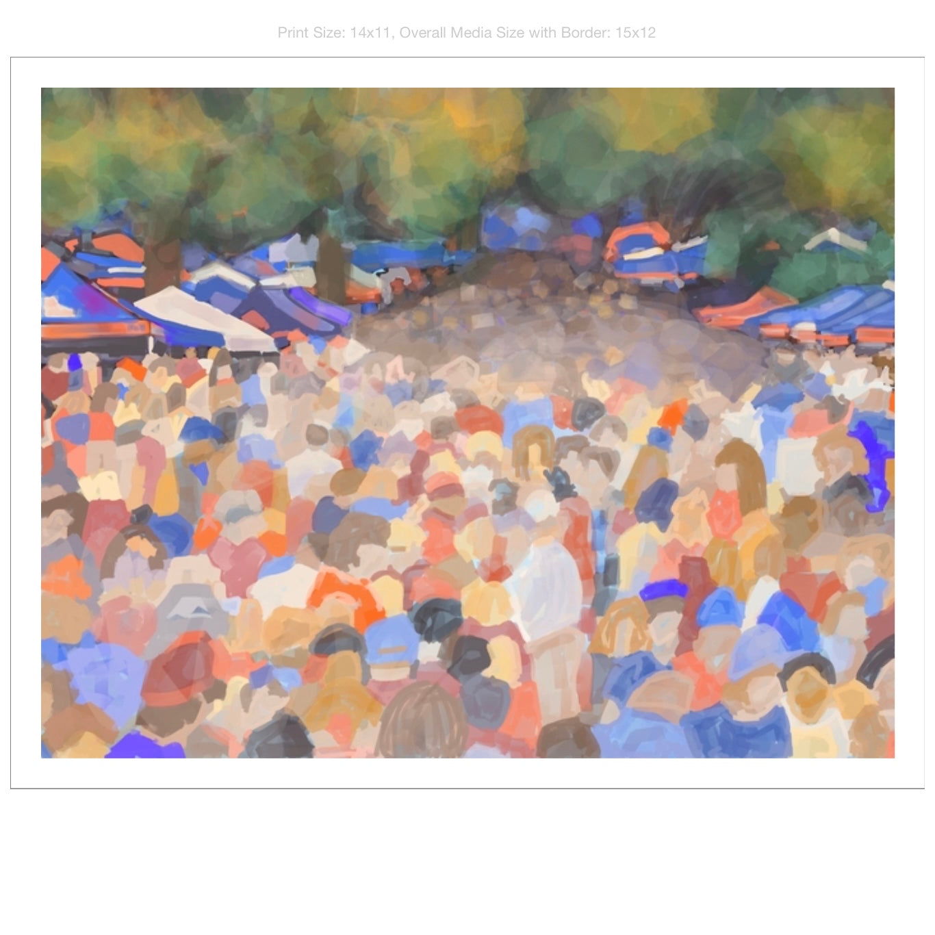 The Grove Giclee on Premium Heavyweight Paper
