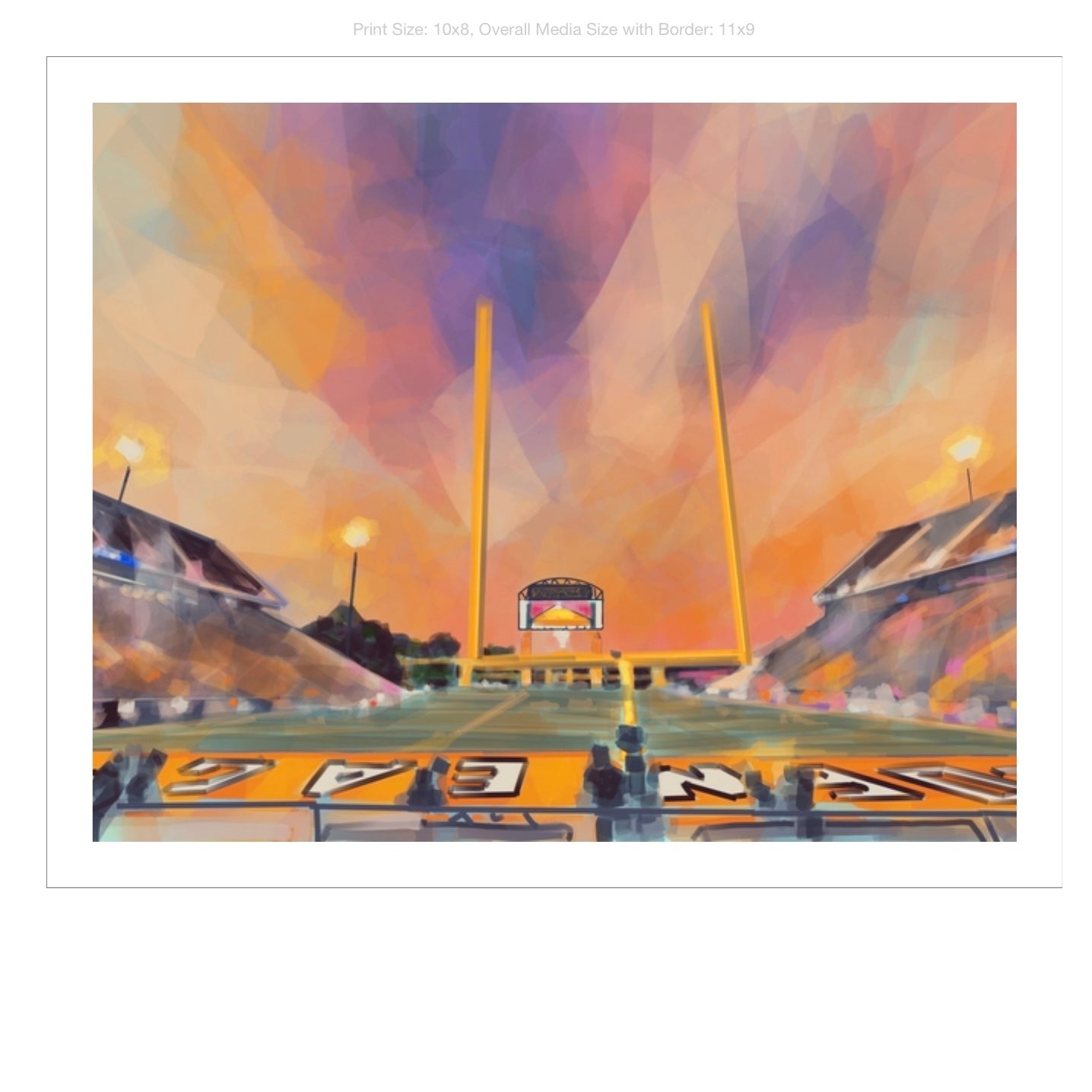 The Rock Giclee on Premium Heavyweight Paper