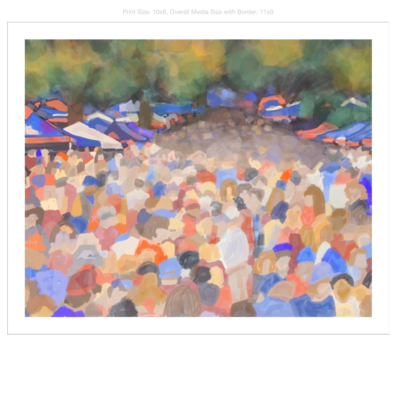 The Grove Giclee on Premium Heavyweight Paper