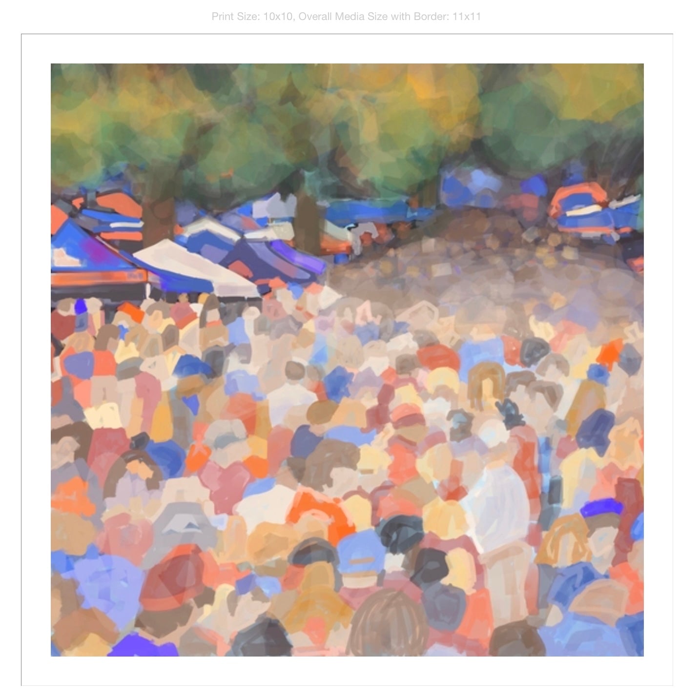 The Grove Giclee on Premium Heavyweight Paper