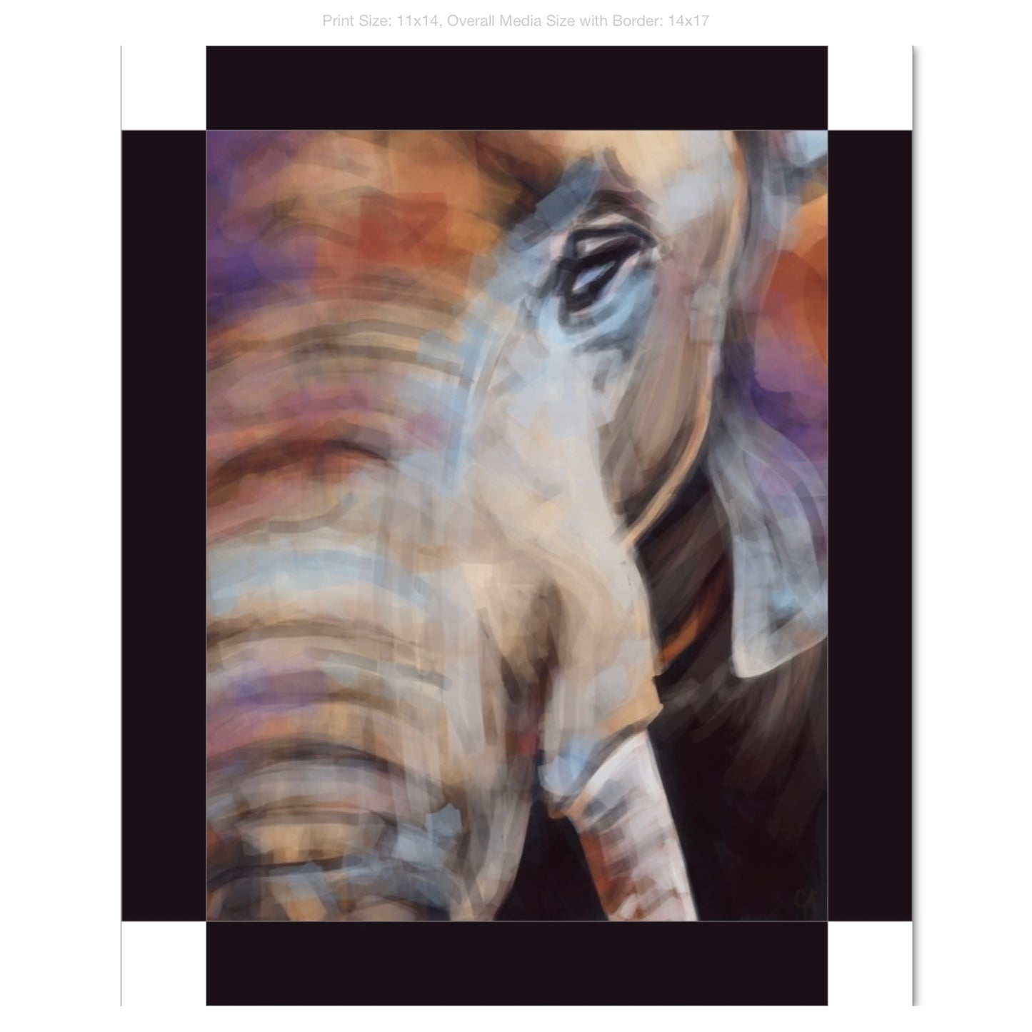 Big Al on Gallery Wrapped Canvas