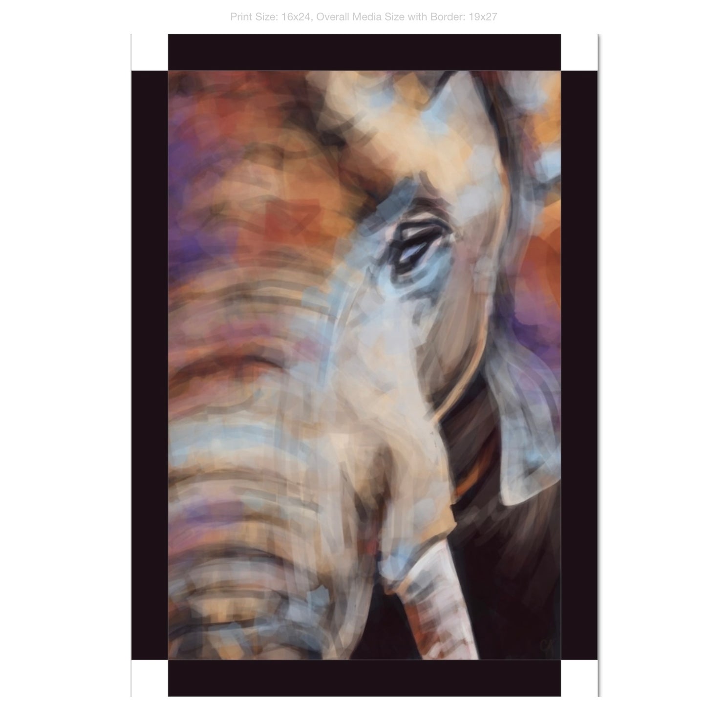 Big Al on Gallery Wrapped Canvas