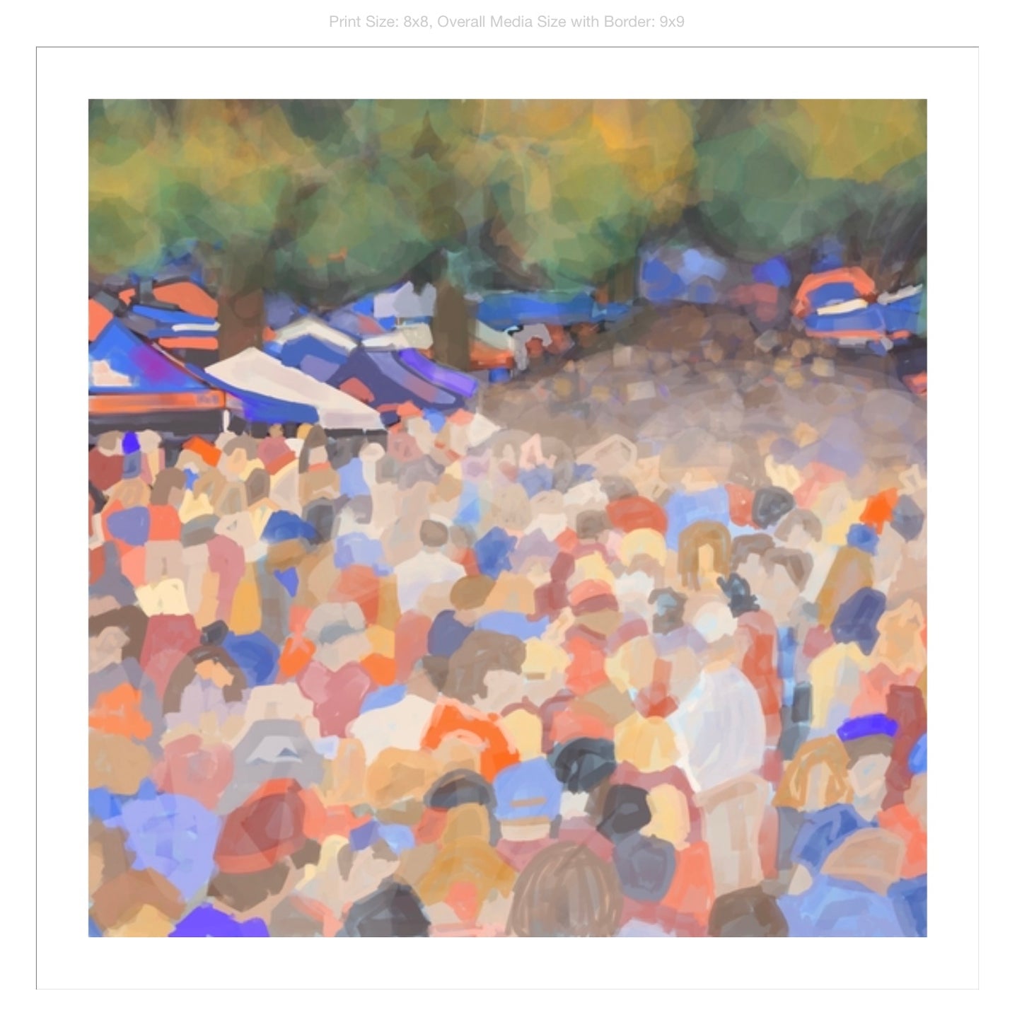 The Grove Giclee on Premium Heavyweight Paper