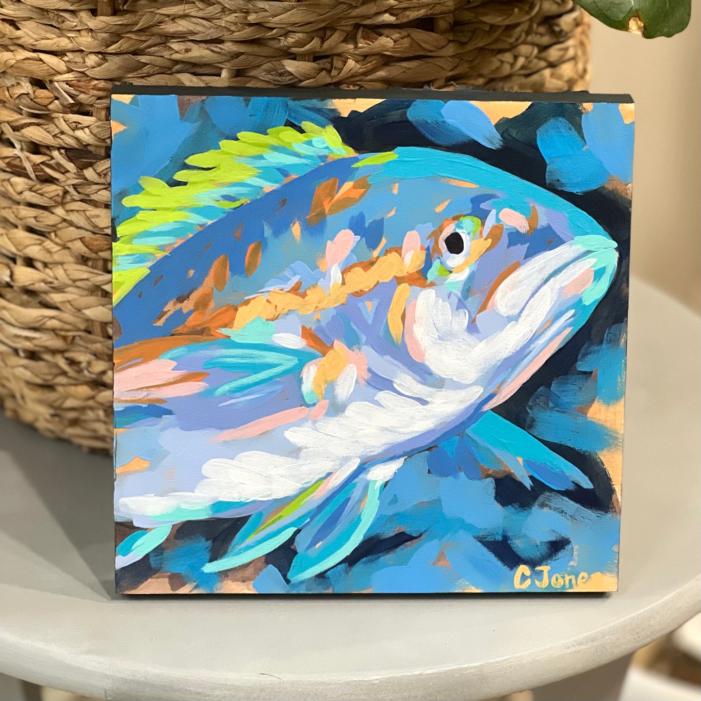 8” x 8” Little Fishy