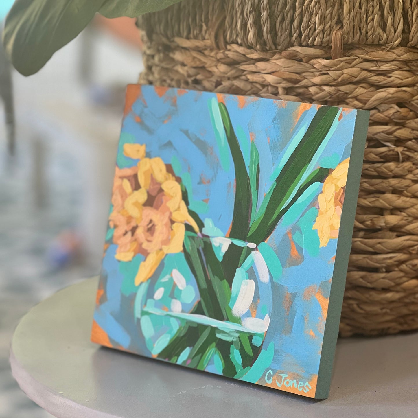 8” x 8” Daffodils