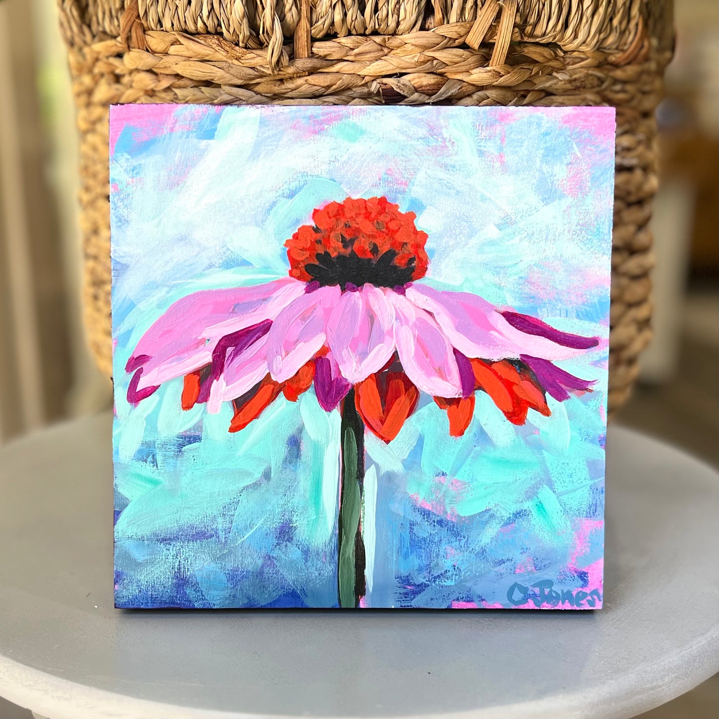 8” x 8” Spring Flower