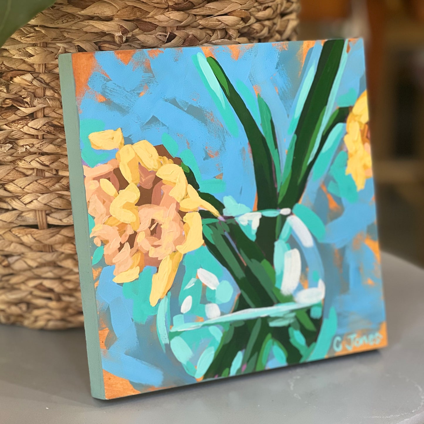 8” x 8” Daffodils