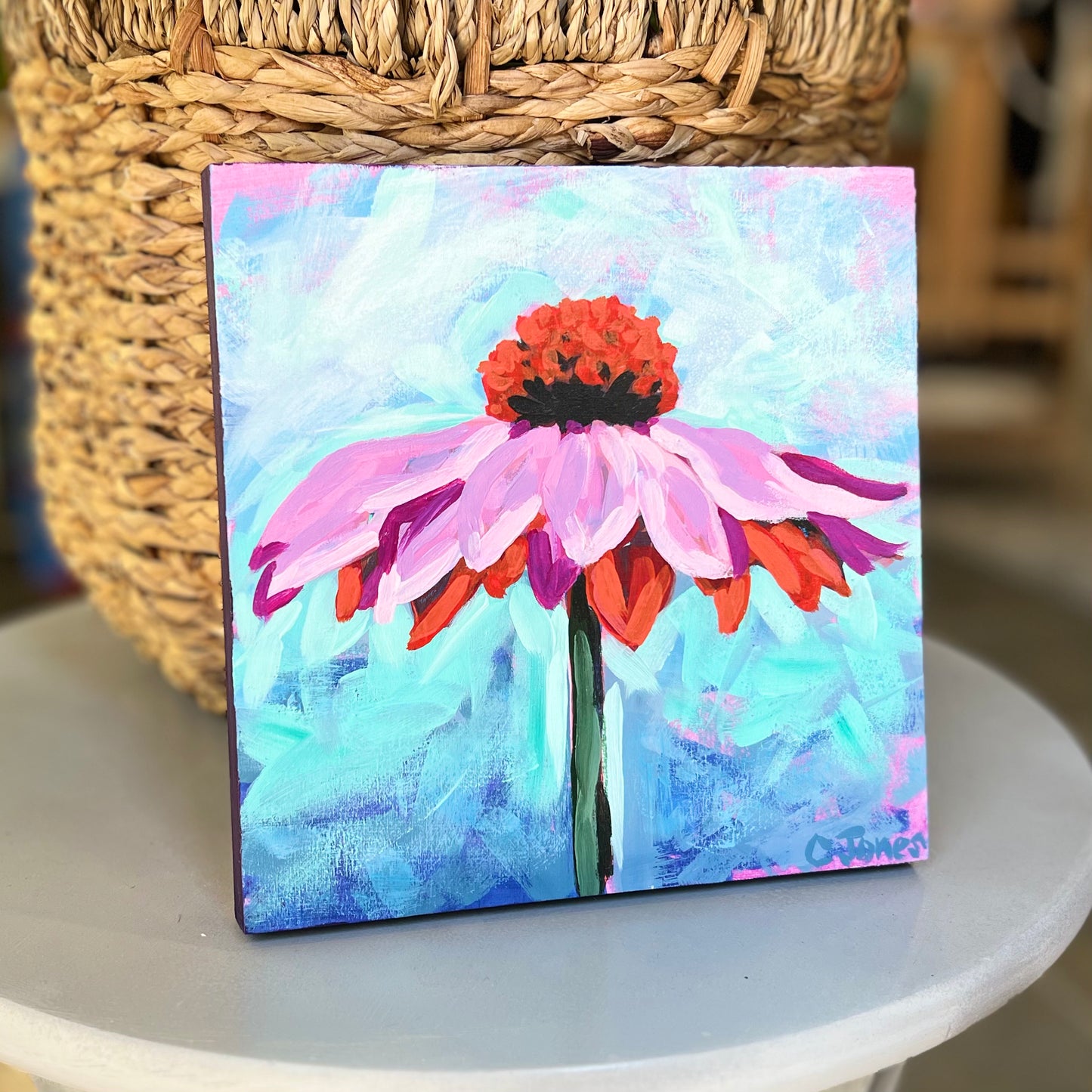 8” x 8” Spring Flower