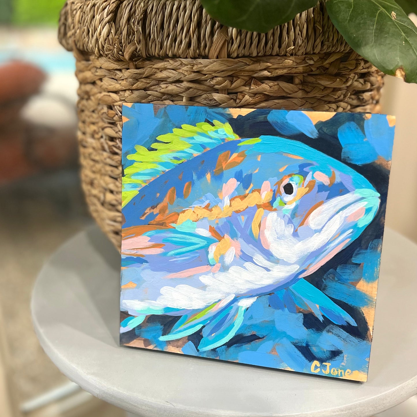 8” x 8” Little Fishy