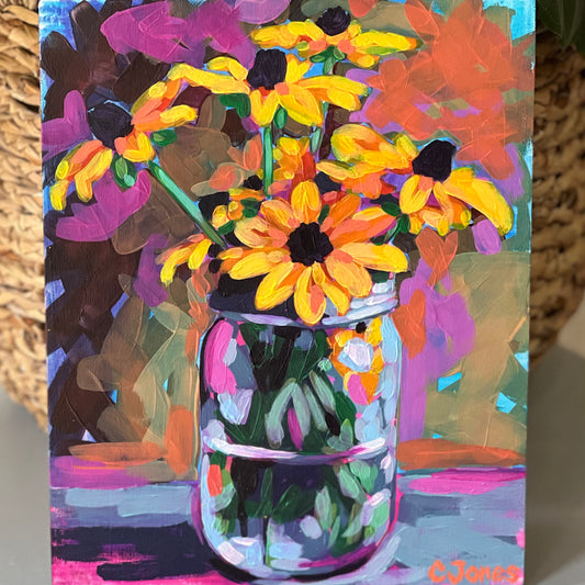 8” x 10” Black Eyed Susans