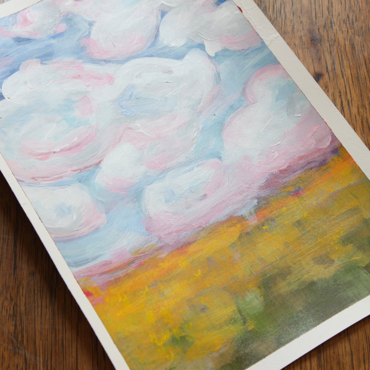 Morning Glory on paper
